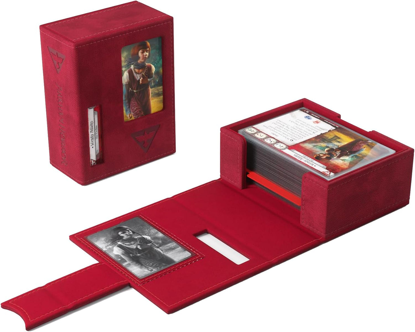 Arkham Horror Investigator Deck Box - Survivor (Red)