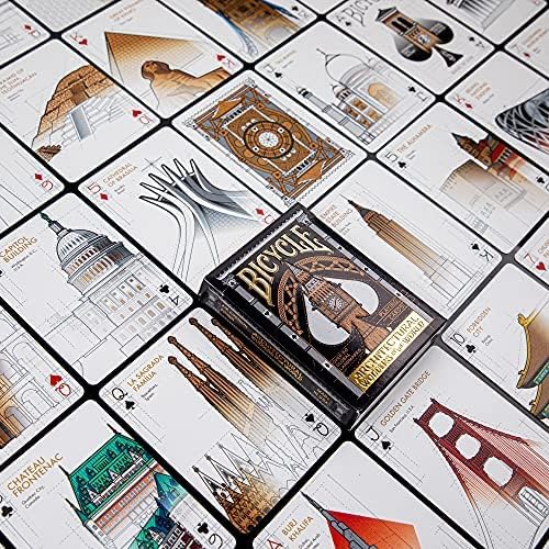 Bicycle Architectural Wonders Of The World Playing Cards