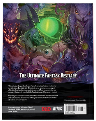 Dungeons & Dragons - Monster Manual 2024