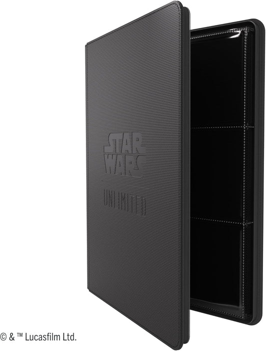 Gamegenic Star Wars: Unlimited Zip-Up Album 18-Pocket - Black