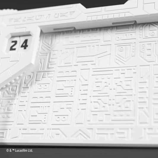 Gamegenic Damage Pad for Star Wars: Unlimited close up in white