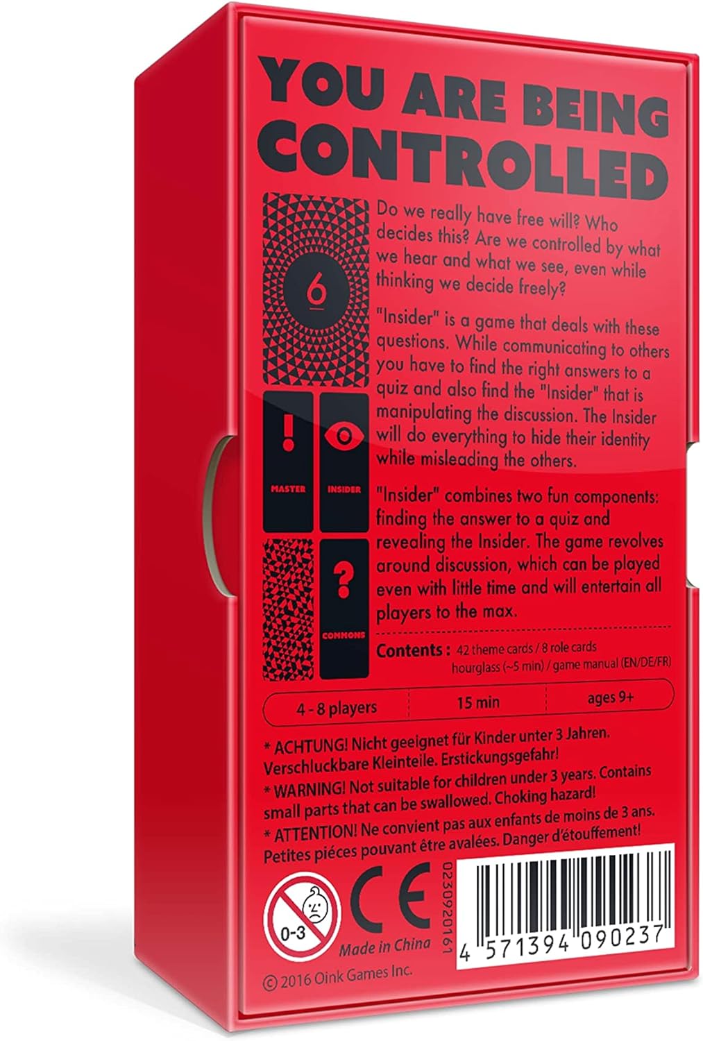 Red box with text and QR code on a white background