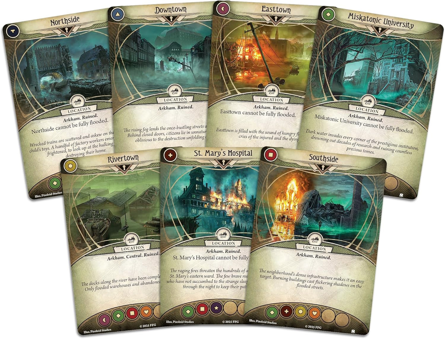 Arkham Horror: The Card Game - The Drowned City Campaign Expansion
