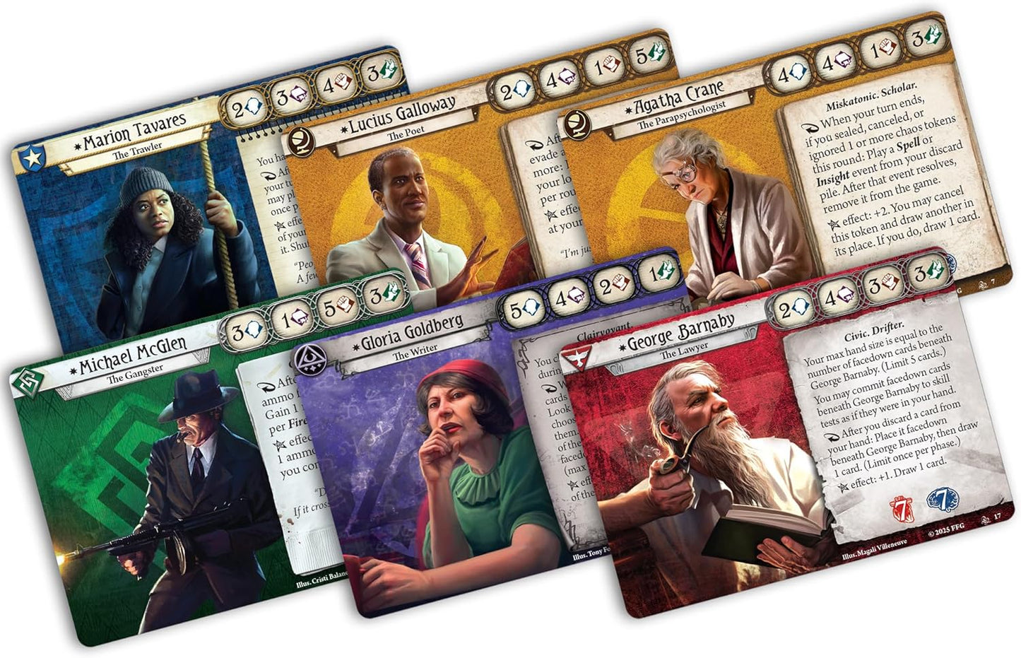 Arkham Horror: The Card Game - The Drowned City Investigator Expansion