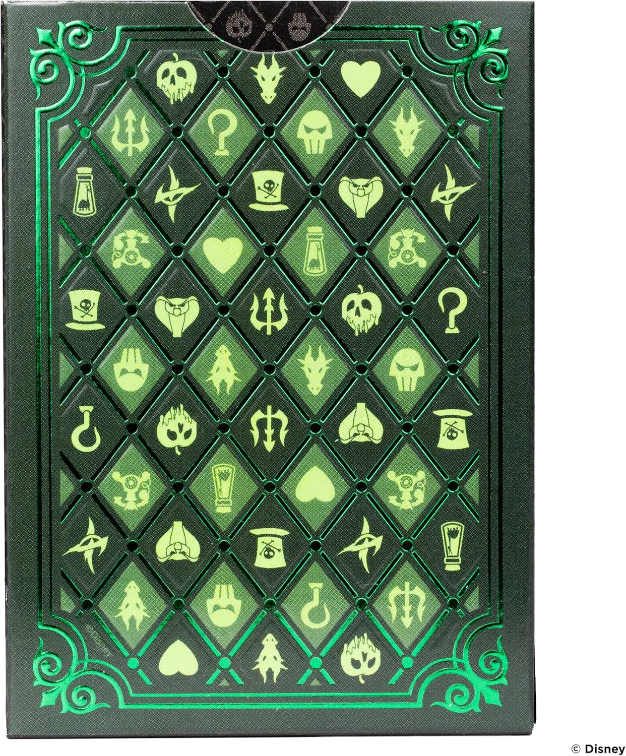 Bicycle Disney Villains Playing Cards - Purple or Green