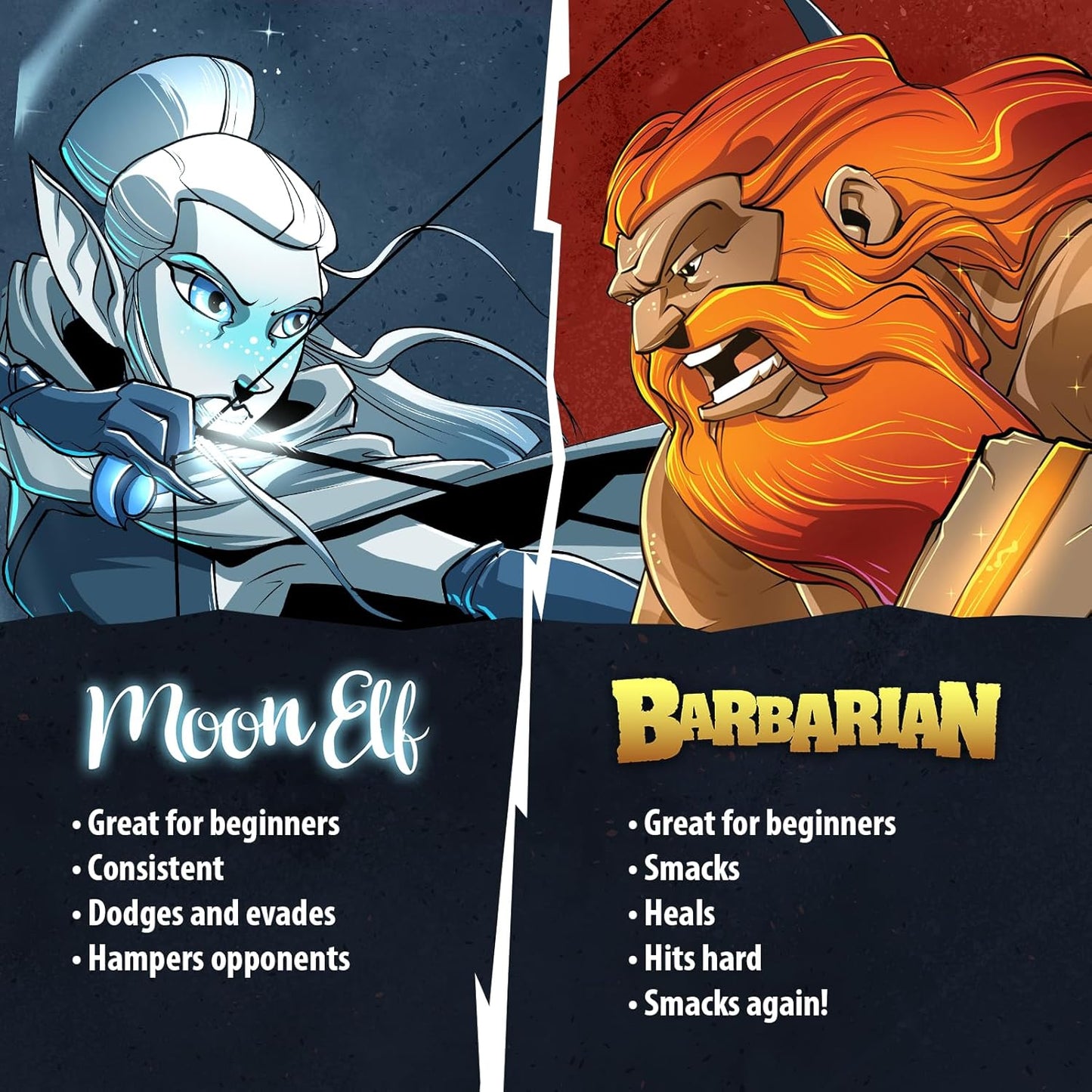 Dice Throne: Season One Rerolled 1: Barbarian vs Moon Elf