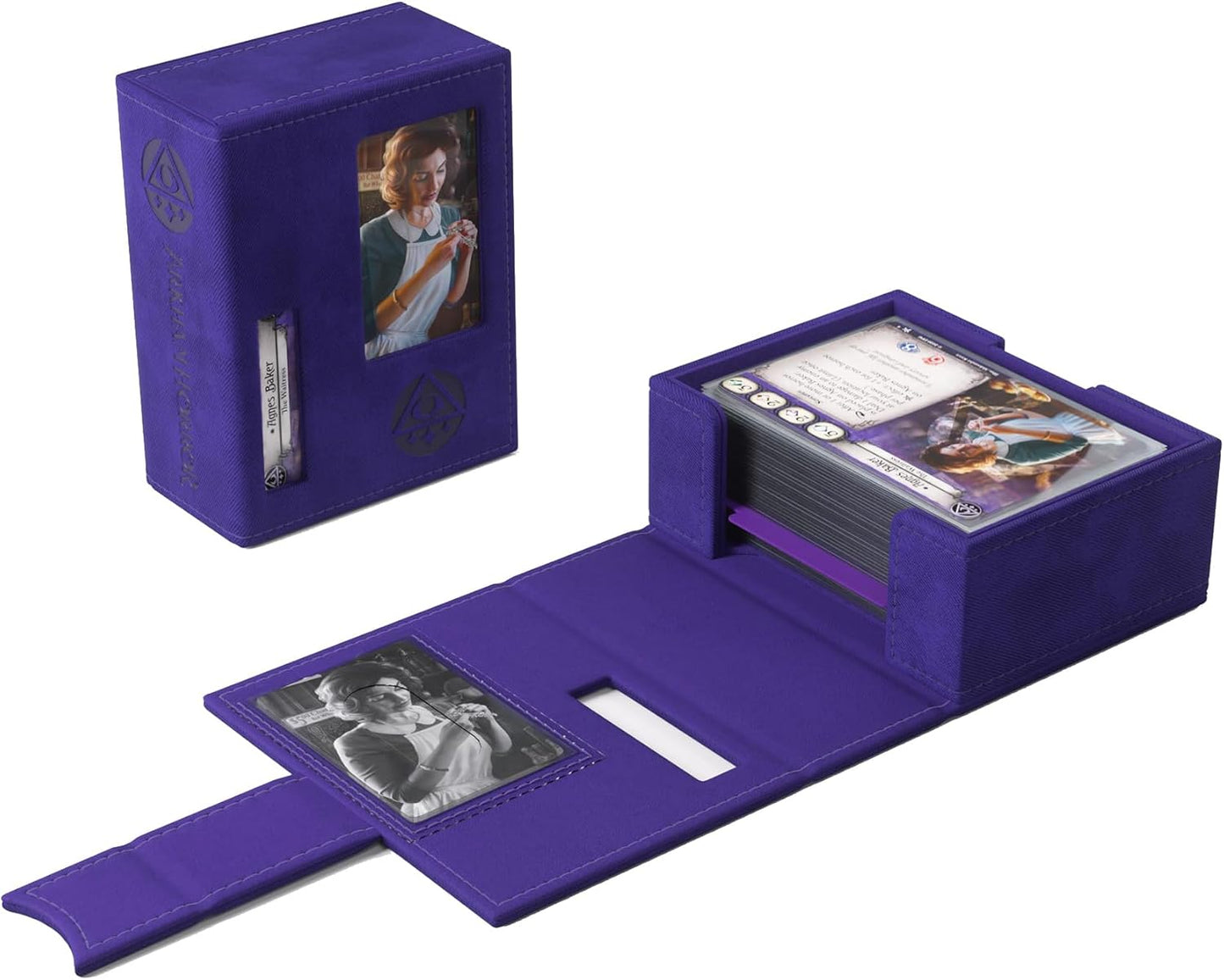 Arkham Horror Investigator Deck Box - Mystic (Purple)