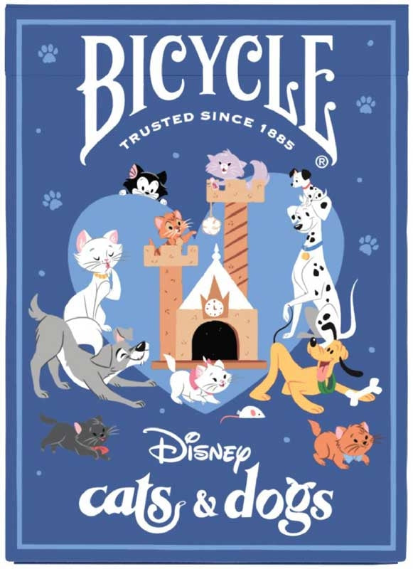 Bicycle Disney Cats and Dogs Playing Cards