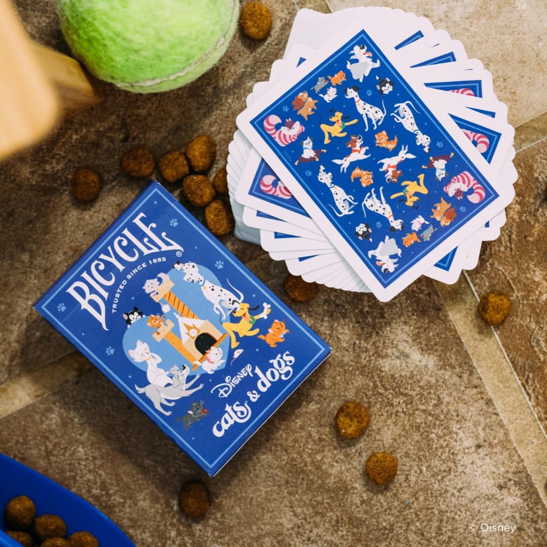 Bicycle Disney Cats and Dogs Playing Cards