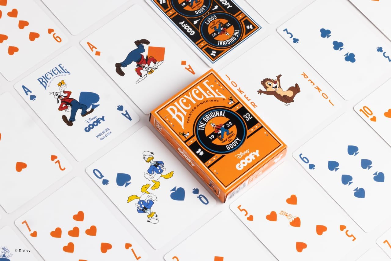 Bicycle Disney Goofy Playing Cards