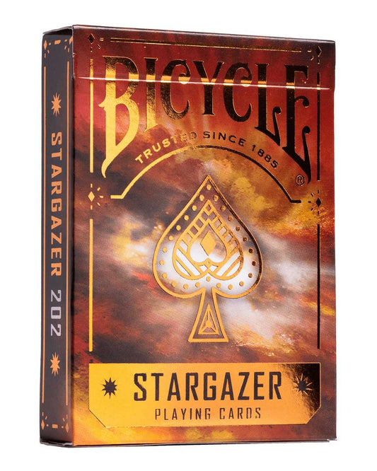 Bicycle Stargazer 202 playing cards packaging with spade symbol