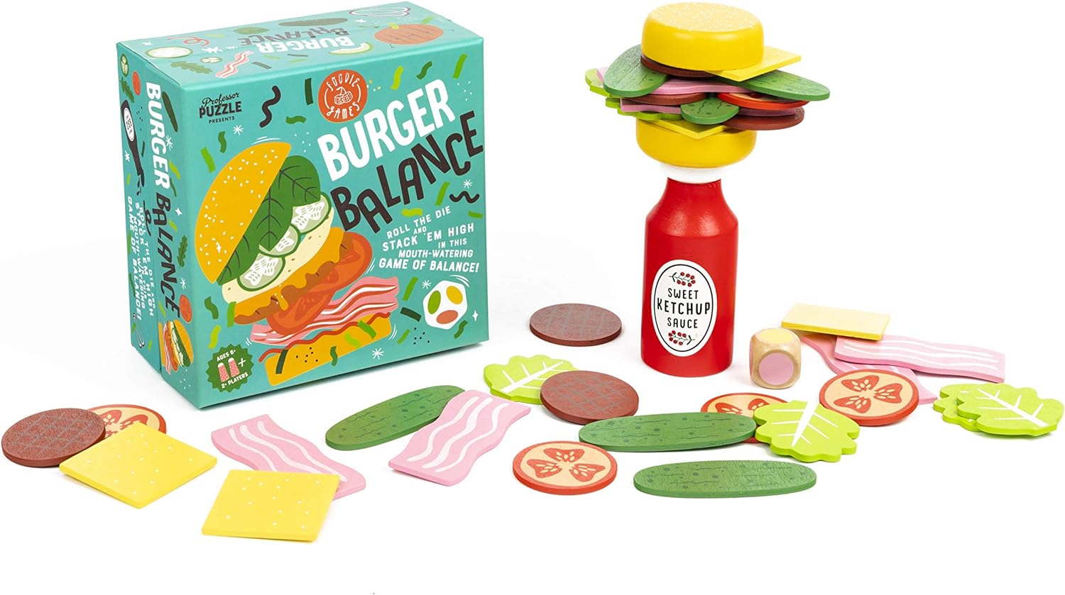 Burger balance box contents