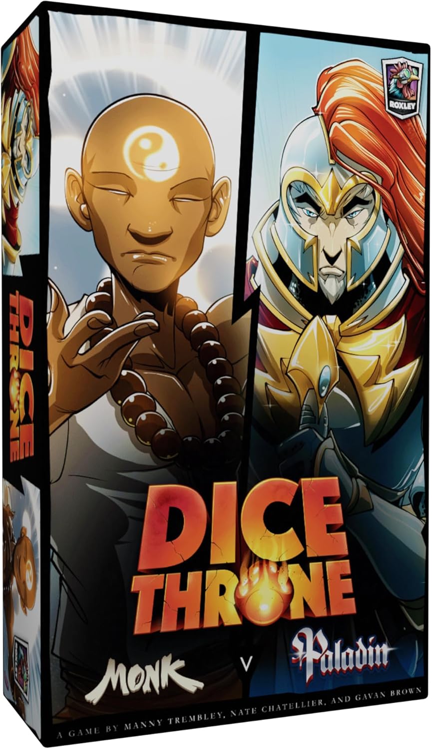 Dice Throne: Season One Rerolled 2: Monk vs Paladin