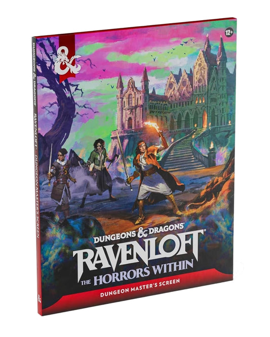 Dungeons & Dragons Ravenloft: The Horrors Within Dungeon Master's Screen on a white background