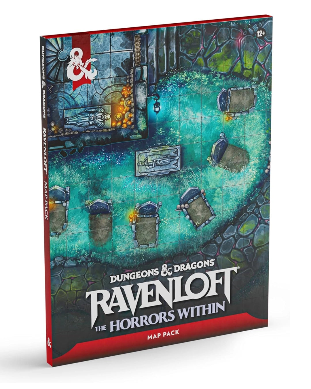 Dungeons & Dragons Ravenloft The Horrors Within map pack on a white background