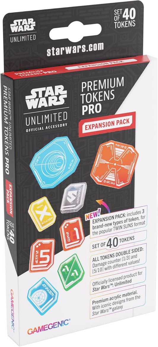 Star Wars Unlimited Premium Tokens Pro expansion pack packaging