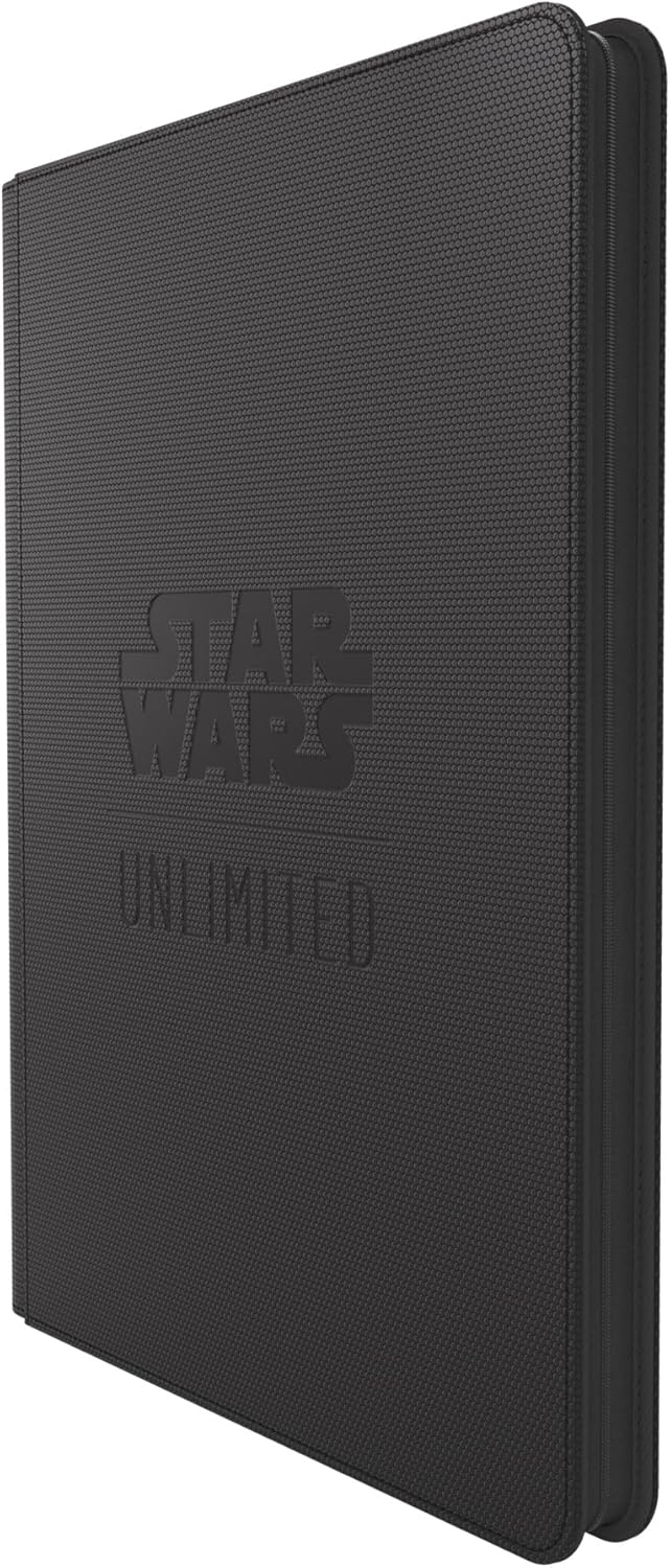 Star Wars: Unlimited Zip-Up Album 18-Pocket - Black