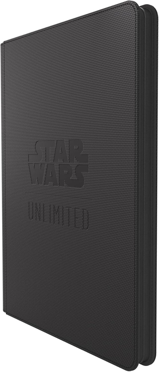 Star Wars: Unlimited Zip-Up Album 18-Pocket - Black