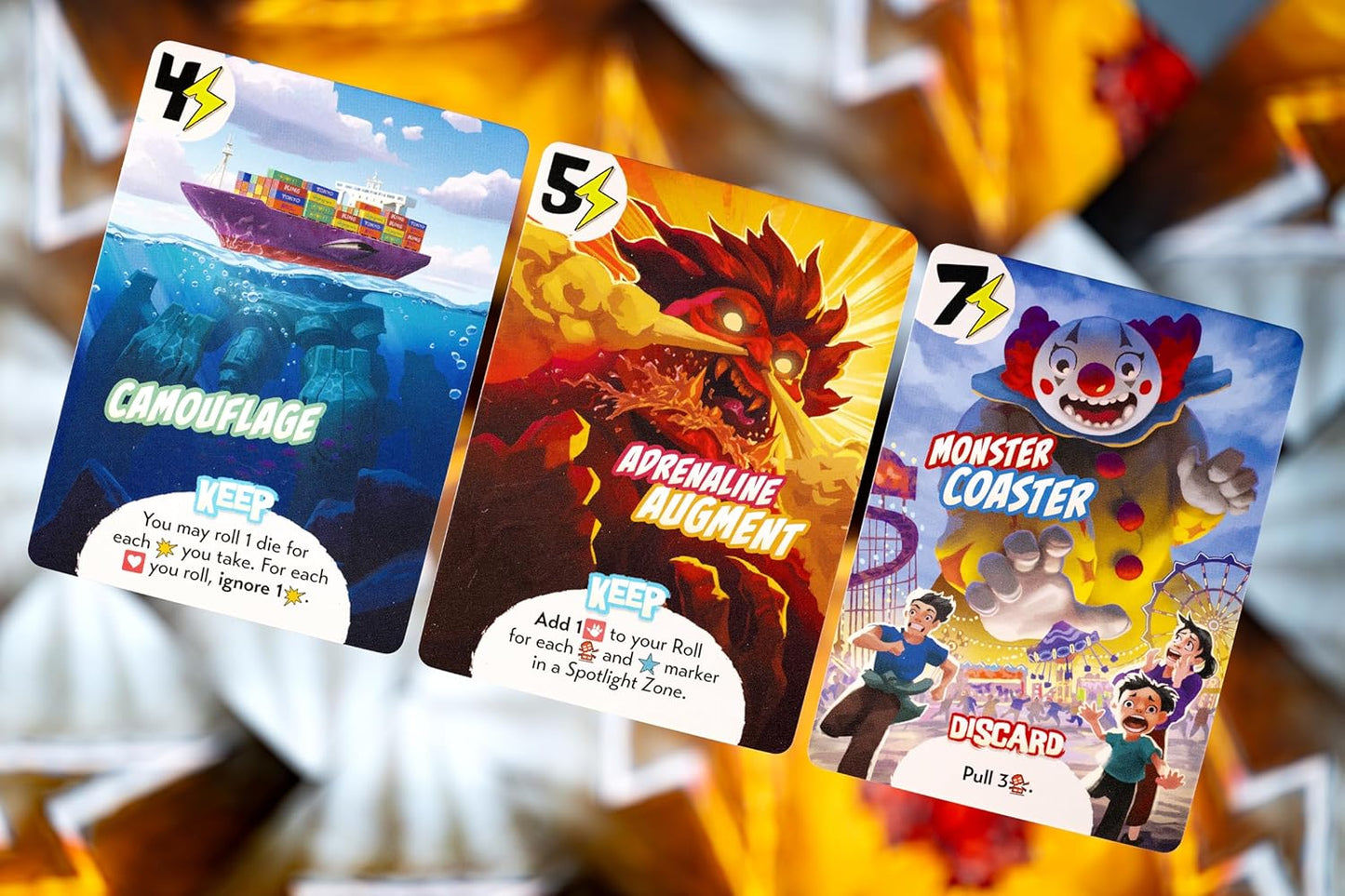 King of Tokyo Duel player cards