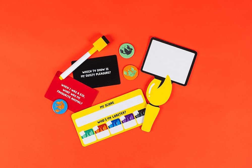 You're My Lobster!  contents with an orange background 