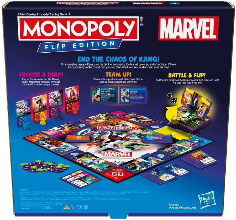 Monopoly Flip Marvel