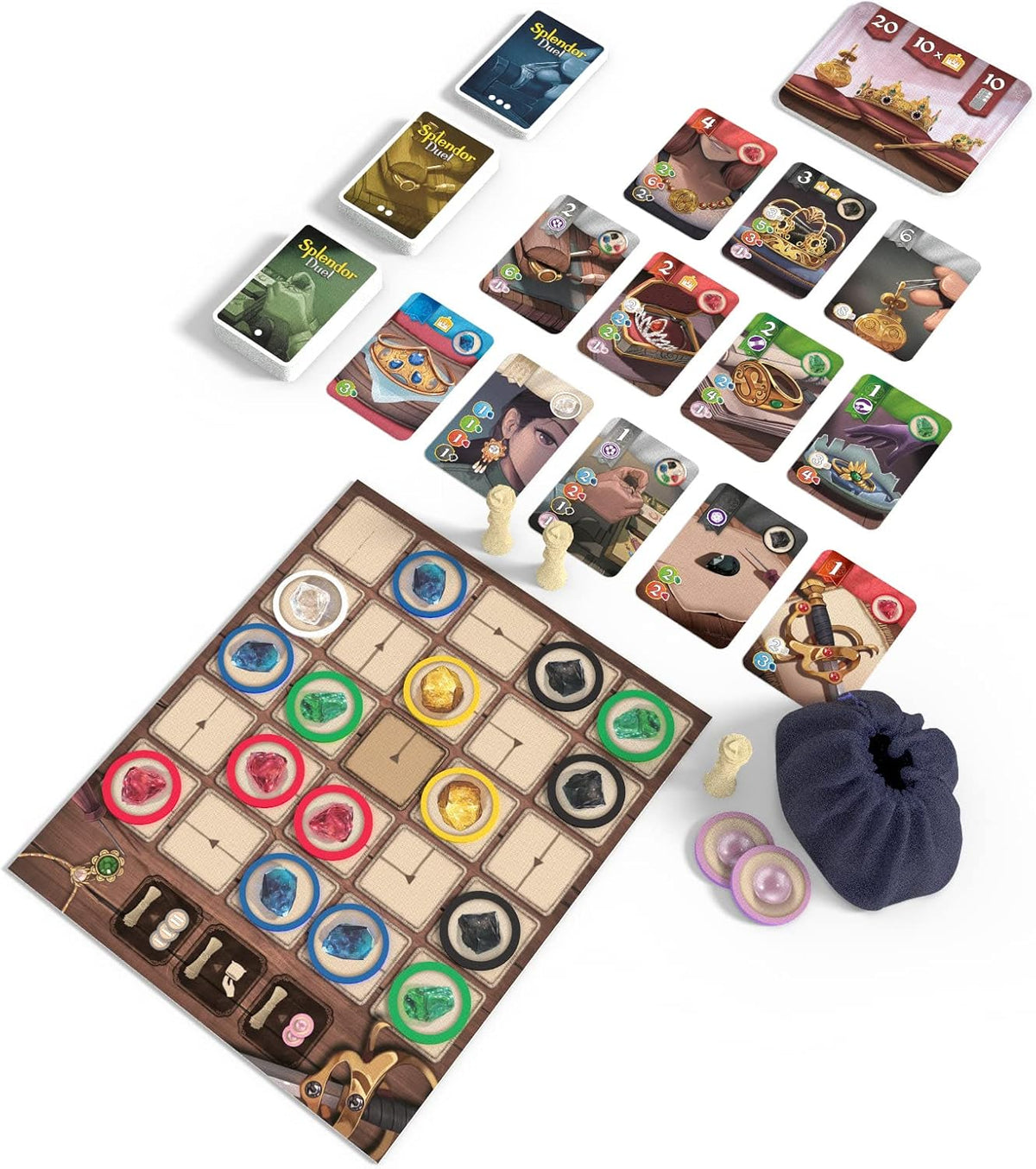 Splendor Life Splendor Duel - Two Player Card Game – Life of Games