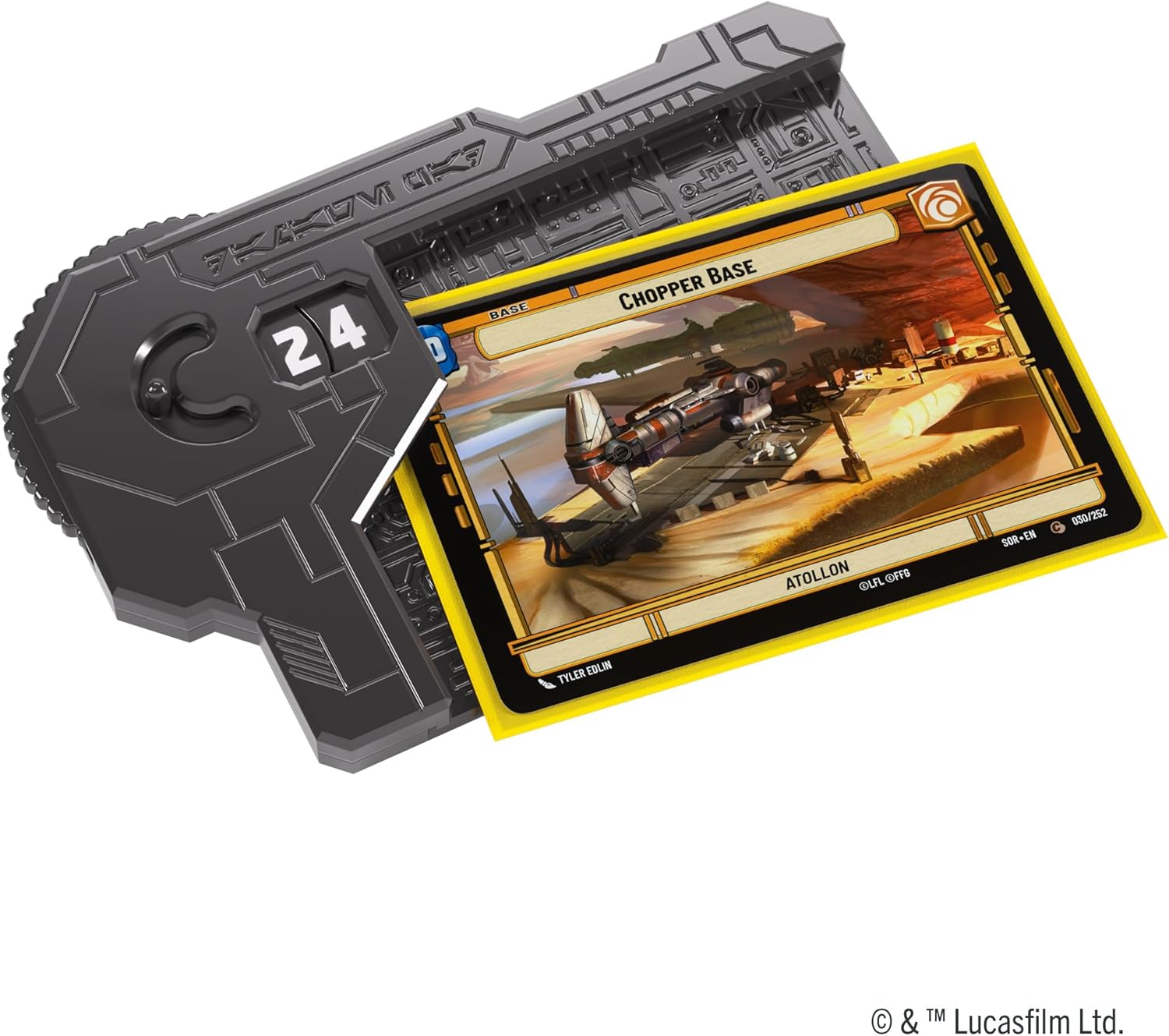 Gamegenic Damage Pad for Star Wars: Unlimited with Chopper Base playing card