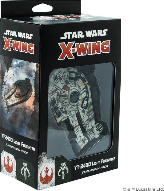 Star Wars X-Wing YT-2400 Light Freighter expansion pack packaging