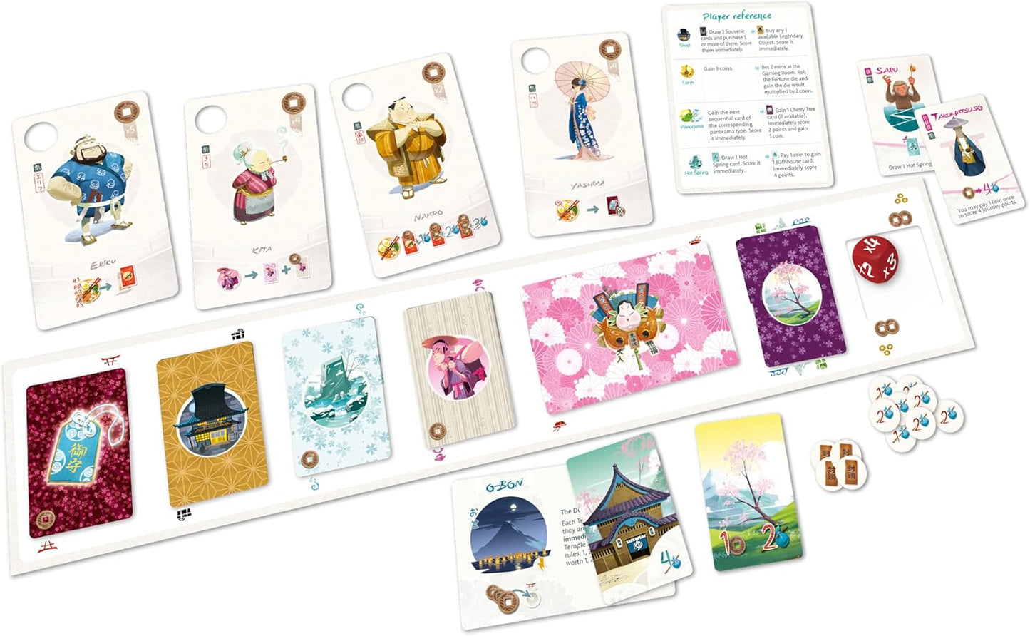 Tokaido: Crossroads & Matsuri Expansion (Stonemaier Edition)